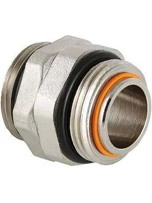 Ниппель Valteс, VT.0606, 1" с резиновым уплотнителем, сдвоенный