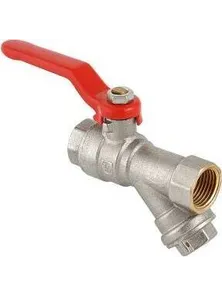 Кран шаровый Valteс Combi, VT.292, 3/4, с фильтром