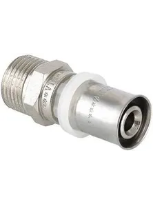 Пресс-фитинг Valtec, VTm.201.N.002004, 20 х 1/2" наружная резьба