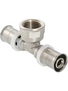 Тройник Valtec VTm.232.N.200420, 20 х 1/2" х 20, внутренняя