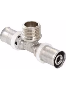 Тройник Valtec, VTm.233.N.200420, 20х1/2х20, наружная