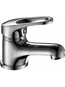 Смеситель Rossinka B35-11 для умывальника, монолитный, хром