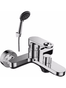 Смеситель Rossinka RS33-31 для ванны с коротким изливом, хром