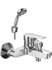 Смеситель Rossinka, S35-31 для ванны с коротким изливом, хром