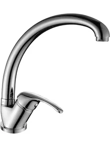 Смеситель Rossinka A35-25 для кухни с высоким изливом, хром