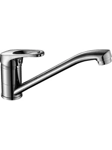 Смеситель Rossinka B35-21 для кухни с поворотным изливом, хром