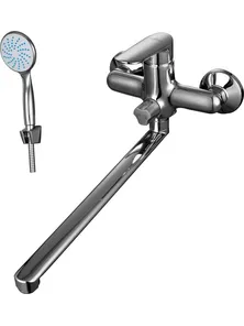 Смеситель Rossinka RS32-32 универсальный с поворотным изливом, дивертор, хром