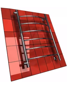 Полотенцесушитель водяной Двин "T" 80*60 1"-1/2 нержавеющая сталь, высота 90