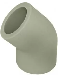 Угольник 32 45° PPRC, серый, 9400003245с, Политэк