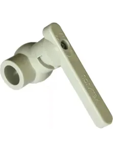 Кран шаровый 25 PPRC серый, 9900000025c, Политэк