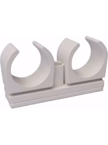 Опора двойная 25 TR-TB, белый