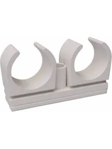 Опора двойная 25 TR-TB, белый