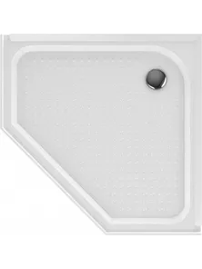 Поддон низкий ERLIT 100 ABS пятиугольный