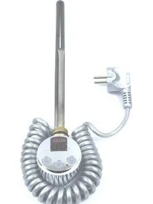 ТЭН Двин 300 Вт хром, TERMICOM, светодиодный