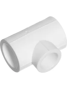 Тройник 32х25х32 TR-TB белый