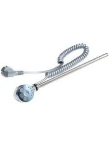 ТЭН Тера, GFTR1 300 Вт хром,  с терморегулятором модель НТ-1, светодиодный