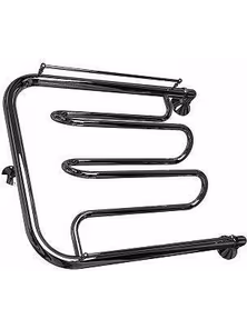 Полотенцесушитель водяной Двин "Dw" 60*60 с полкой золотой хром