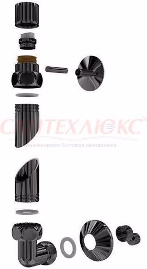 Полотенцесушитель "R"primo 100*50 1", Двин