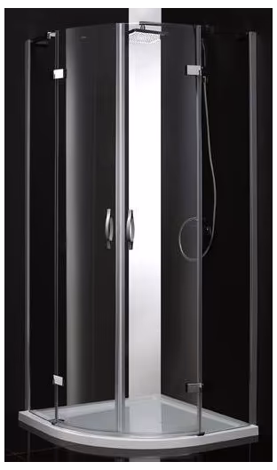 Душевой уголок BERGAMO BERGAMO-W-R-2-100-ARCO-C-Cr-IV, 100/100