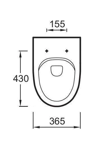 Крышка-сиденье Jacob Delafon Odeon Up 8407K-00