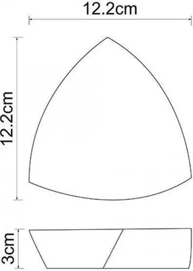 Мыльница WasserKraft Ohre 37729, настольная, полирезин