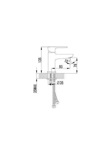 Смеситель Lemark Basis LM3606C для раковины