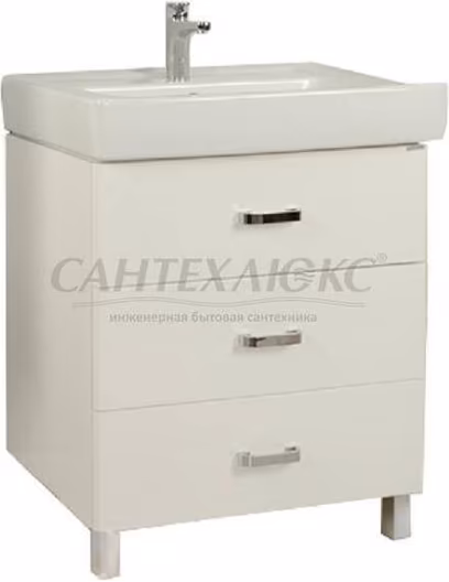 Тумба-умывальник "Америна 80М" белая 1А169101АМ010, Акватон