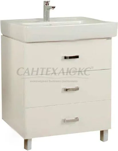 Тумба-умывальник "Америна 60 М" белая 1A168901AM010, Акватон