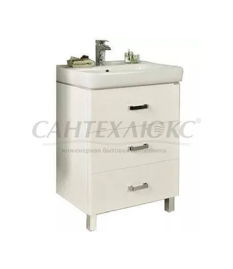 Тумба-умывальник "Америна 70 М", белая, 1A169001AM010, Акватон