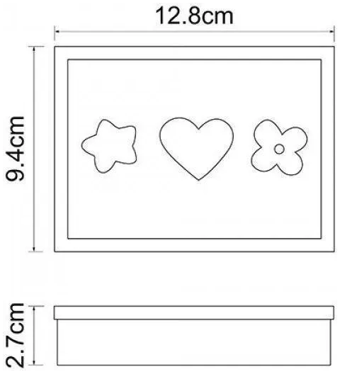 Мыльница настольная  WasserKraft Lossa 3429, полирезин