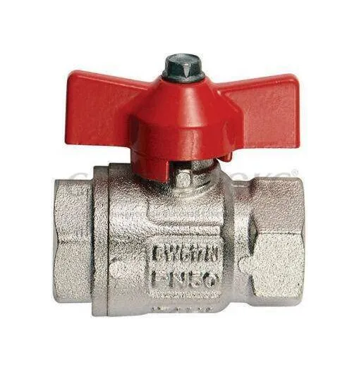 Кран шаровый для воды IDEAL 1", гайка-гайка (бабочка), ART.092, Itap