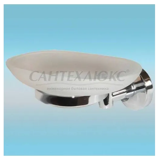 Мыльница стеклянная настенная, L1702, Ledeme