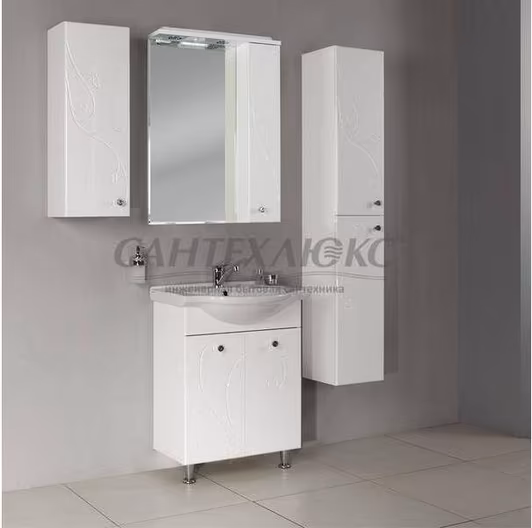 Тумба-умывальник Лиана 60, 1A163101LL010, Акватон