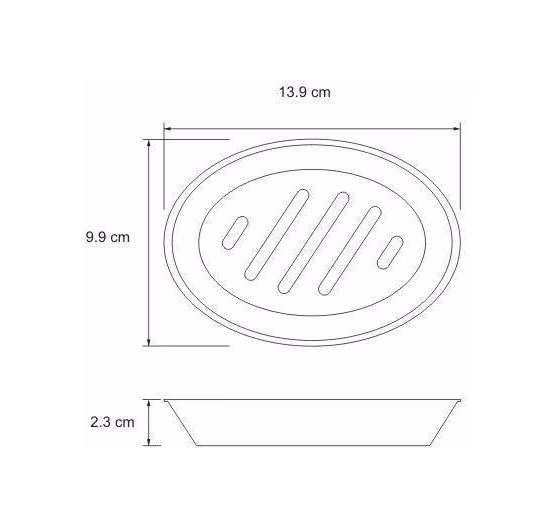 Мыльница WasserKraft Ruwer 6729, нержавеющая сталь