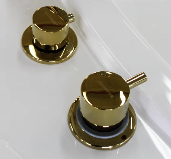 Смеситель для раковины "Бриз" (gold), RADOMIR