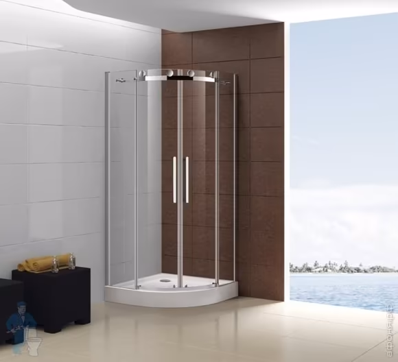 Душевой уголок Cezares STYLUS-O-M-R-2-90-C-Cr
