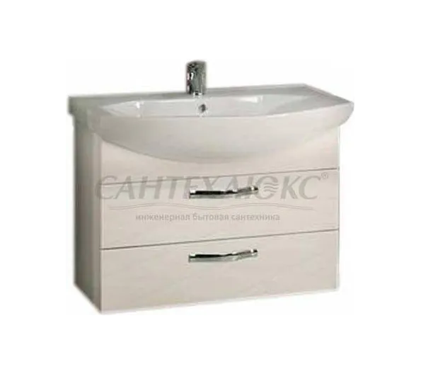 Тумба-умывальник "Ария 80 М", белая,1A140801AA010, Акватон