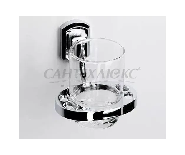 Одинарный подстаканник Oder, хром, K-3028, WasserKRAFT