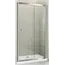 Душевая дверь в нишу Cezares Pratico PRATICO-BF-1-155-P-Cr рифленое стекло