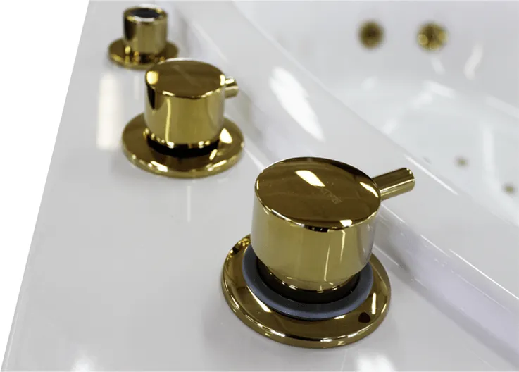 Смеситель для раковины "Бриз" (gold), RADOMIR