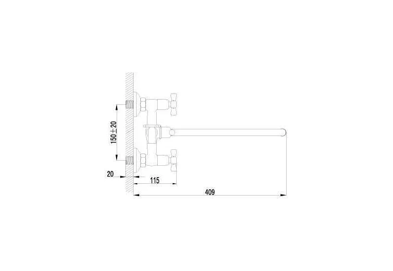 Смеситель Lemark Benefit LM2551C универсальный