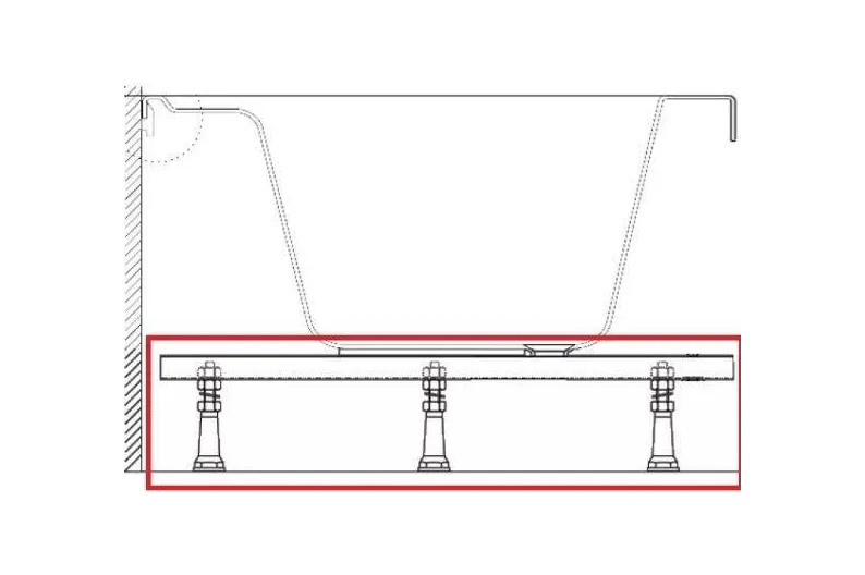 Опора для ванны RAVAK BE HAPPY