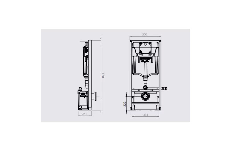 Канализационная установка Saniwall Pro, SFA