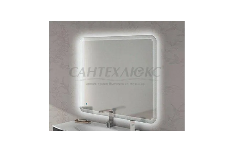 Зеркало STING Moderno со встроенной LED подсветкой и сенсорным выключателем Touch system, 100x2,5x90, 44996, Cezares