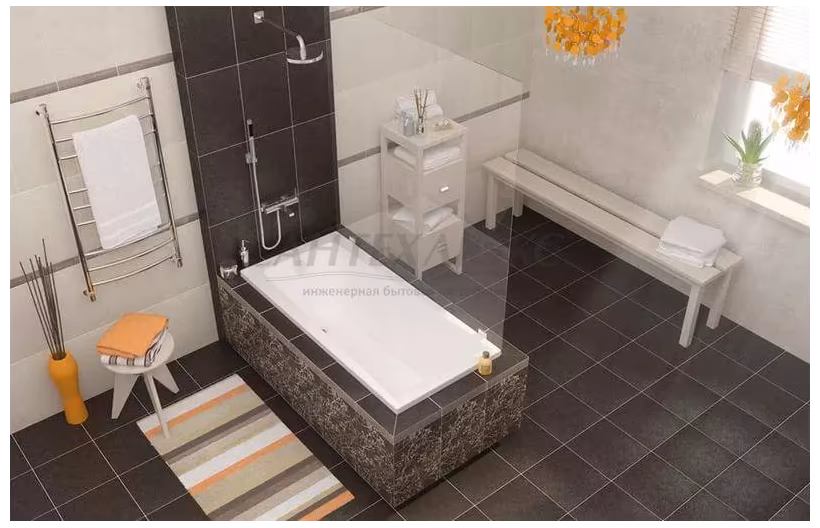 Акриловая ванна LORENA, 160х70, P-WP-LORENA*160, Cersanit