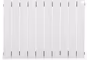 Радиатор биметаллический Royal Thermo Piano Forte 500, Bianco Traffico,10 секций