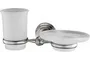 Держатель стакана и мыльницы WasserKraft Ammer 7026, сатин