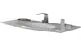 Раковина Cezares COMFORT 82416, 101x55, стеклянная, Extra-light