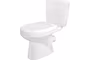 Унитаз-компакт "Анимо" косой выпуск, 2-режима, дюропласт, металлический крепеж, W909001-4, Santek