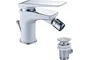 Смеситель Lemark Allegro LM5908CW для биде, хром/белый